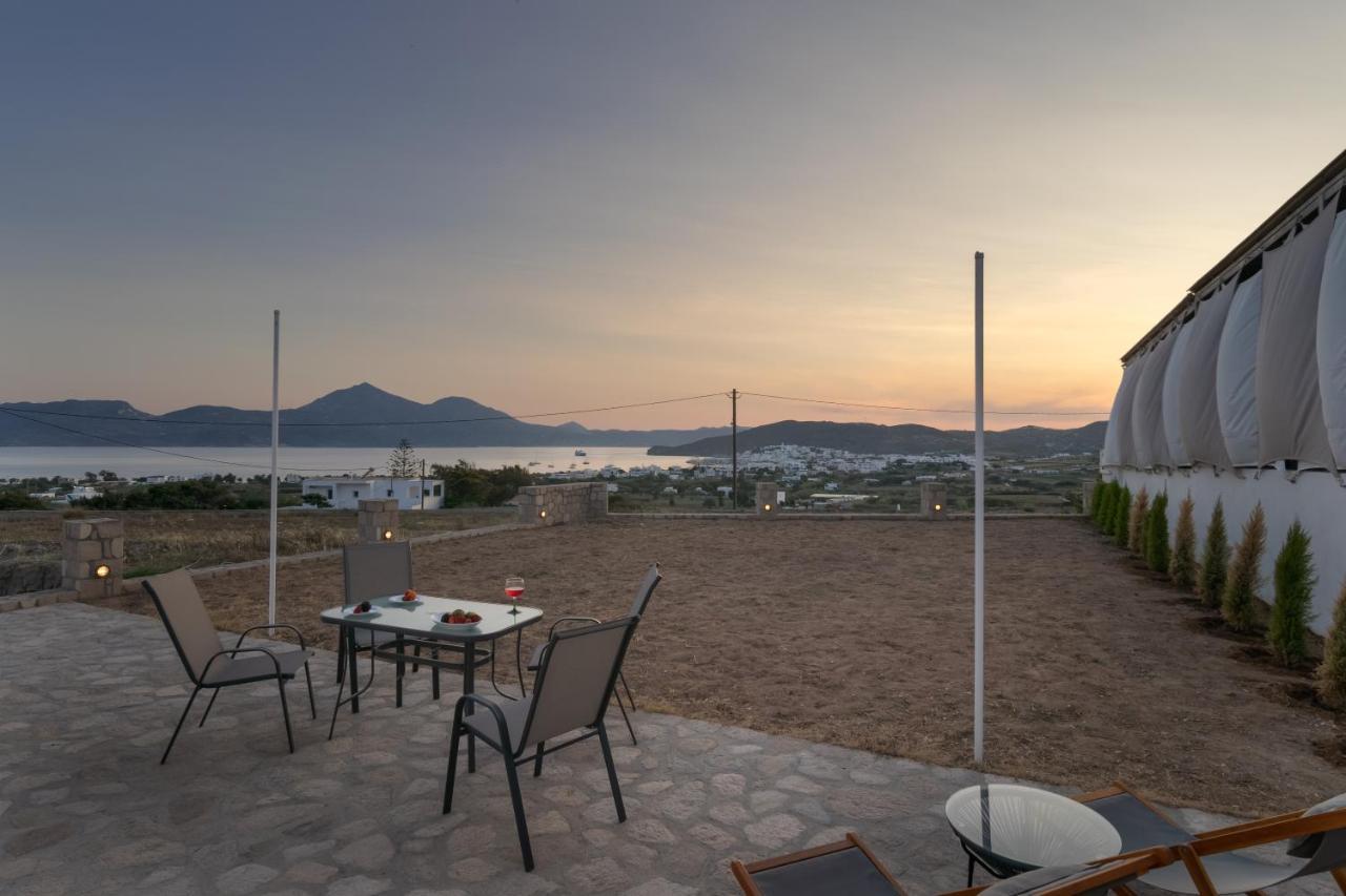 Sea, Sunset & Garden View Parasporos Houses, Milos Adamantas  Exteriér fotografie